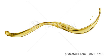 oil splash wave 86907743