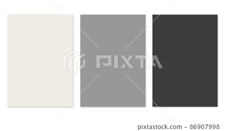 Three brochure blank template white, grey and black for presentation layouts and design. Three brochure blank template white, grey and black for presentation layouts and design. 86907998