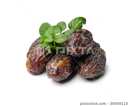 Big Dates Isolated. Date Palm Fruits Big Dates Isolated. Date Palm Fruits 86909118
