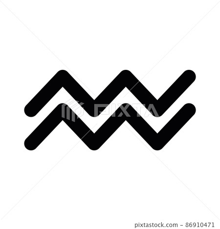 Aquarius - astrological zodiac sign 86910471