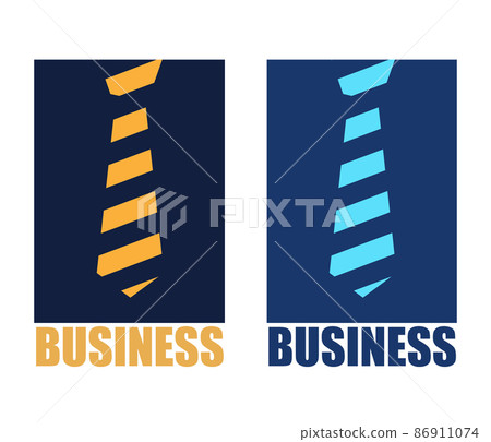 Abstract Logo tie and business 86911074