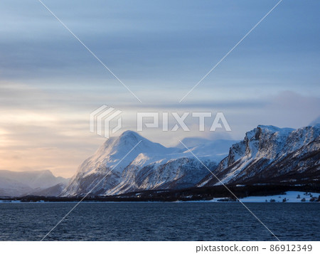 Lyngen-Alps, Troms og Finnmark, Norway 86912349
