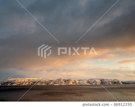 Landscape in the Commune Kafjord, Norway Landscape in the Commune Kafjord, Norway 86912350