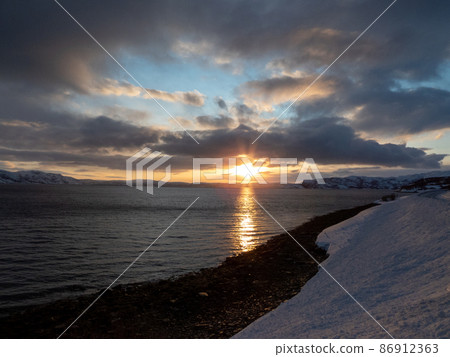 Landscape in the Commune Kafjord, Norway Landscape in the Commune Kafjord, Norway 86912363