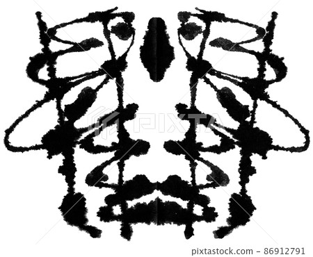 Rorschach test art  psychology artwork