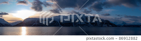 Lyngen-Alps, Troms og Finnmark, Norway 86912882