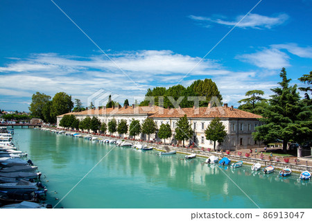 Harbour, Peschiera del Garda, Venetia, Italy 86913047