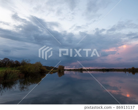 Lake Gartow, Lower Saxony, Germany Lake Gartow, Lower Saxony, Germany 86913137