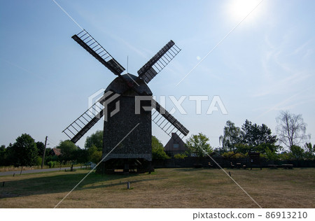 Windmill, Wilhelmsaue, Brandenburg, Germany 86913210