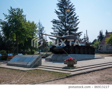 Tank Memorial Kienitz, Oderbruch, Brandenburg, Germany 86913227