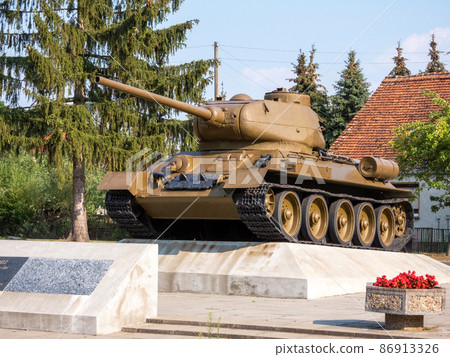 Tank Memorial Kienitz, Oderbruch, Brandenburg, Germany 86913326