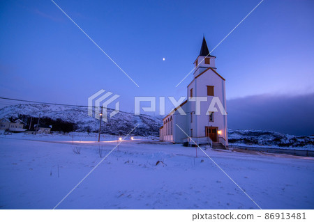 Church of Hillesoy, Brensholmen, Norway 86913481