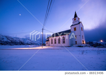 Church of Hillesoy, Brensholmen, Norway 86913496
