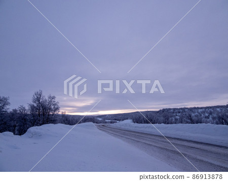 Road E45 between Alta and Kautokeino, Norway Road E45 between Alta and Kautokeino, Norway 86913878