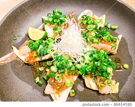 Fugu sashimi Fugu sashimi 86914580