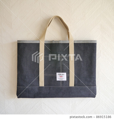 Lesson bag handmade first grade denim Lesson bag handmade first grade denim 86915186