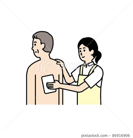 Illustration of a certified worker 86916906