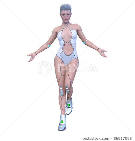 Women's cyborg 86917098