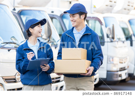 快遞員工作 86917148