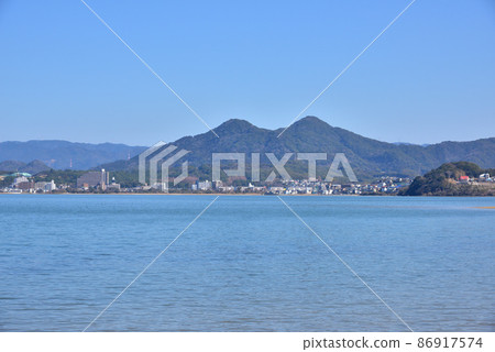 Tachibanayama Island City Kashiiteriha seen from the vicinity of Fukuoka Island City 86917574