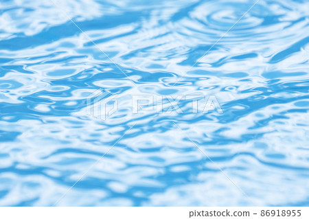 Background material Summer color image Pool texture Background material Summer color image Pool texture 86918955