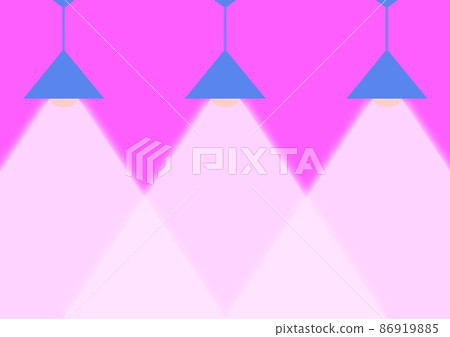 Illustration of fashionable and cute abstract lighting equipment Illustration of fashionable and cute abstract lighting equipment 86919885