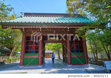 神奈川縣鎌倉市高德院二王門 神奈川縣鎌倉市高德院二王門 86920211