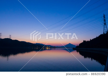 Aobayama from Aoto Irie, Wakasa, Fukui Prefecture 86920390