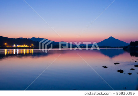 Aobayama from Aoto Irie, Wakasa, Fukui Prefecture 86920399