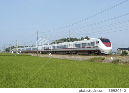 Hokuriku Main Line Fabric-Nishi-Nyuzen Hokuetsu Express 681 Series N12 + N02 Organization Hakutaka Hokuriku Main Line Fabric-Nishi-Nyuzen Hokuetsu Express 681 Series N12 + N02 Organization Hakutaka 86920840