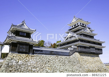 日本三大水城之一的中津城（大分縣中津市） 86921225