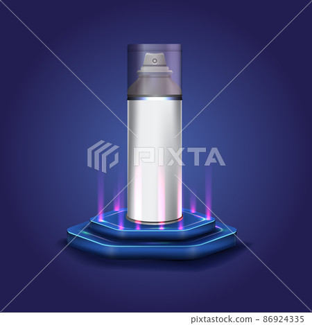 Cosmetic bottle or moisturizer mockup 86924335
