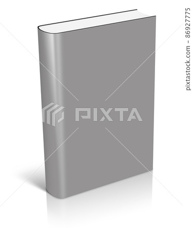 blank grey book cover 86927775