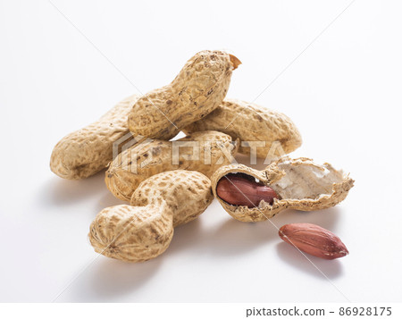 Peanut with shell 86928175