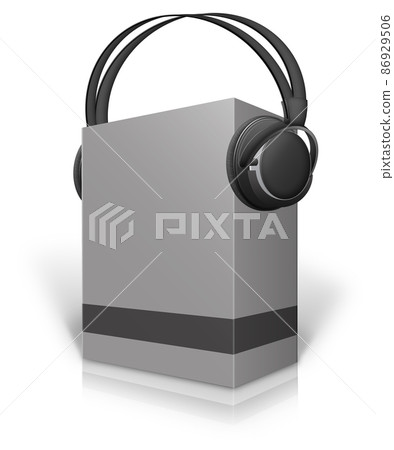 Music Box and Headphones Music Box and Headphones 86929506