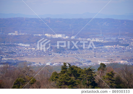 從冬天的若草山頂到京阪奈廣場 從冬天的若草山頂到京阪奈廣場 86930333