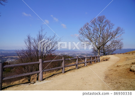 冬天的若草山山頂散步道 86930338