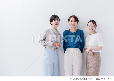 商務人士微笑女性 86931938