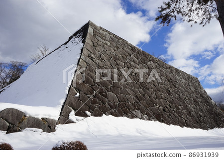 擁有令人驚嘆的石牆的盛岡城跡公園 擁有令人驚嘆的石牆的盛岡城跡公園 86931939
