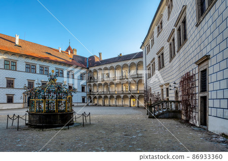 Jindrichuv Hradec castle in Czech Republic Jindrichuv Hradec castle in Czech Republic 86933360