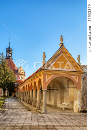 Rondell Pavilion, Castle Jindrichuv Hradec castle in Czech Republic Rondell Pavilion, Castle Jindrichuv Hradec castle in Czech Republic 86933369