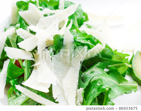 Argra and Parmesan cheese salad Argra and Parmesan cheese salad 86933675