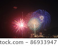 Atami fireworks display 86933947