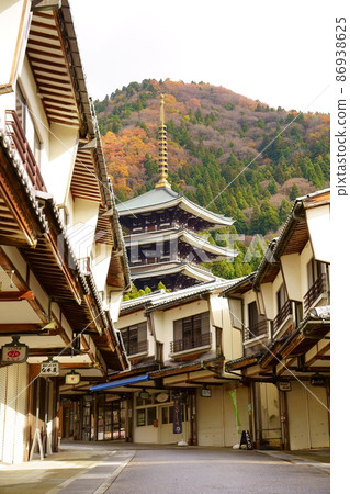 Echizen Daibutsu / Daishiyama Seidaiji Monzen-cho and Five-storied Pagoda (Katsuyama City, Fukui Prefecture) 86938625