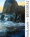 Columnar joints and waves Columnar joints and waves 86938632