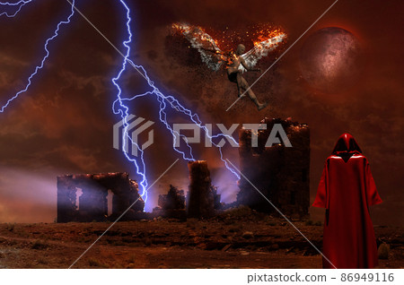 Ruined temple Ruined temple 86949116
