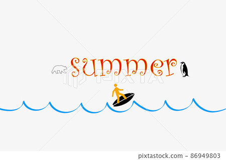 Summer wave 86949803