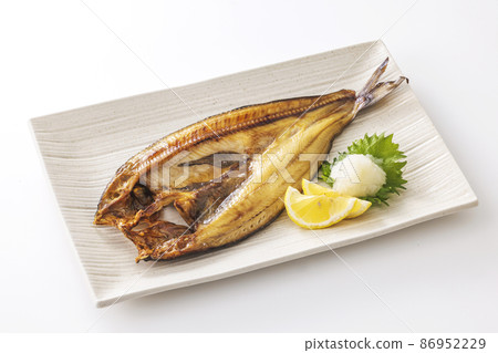 北海道附近海域的烤鯖魚 86952229