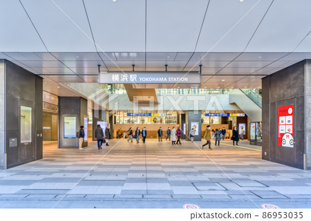橫濱市容，橫濱站西口 86953035