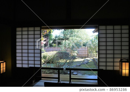 從宮殿看到的偕樂園 Kobuntei 日本庭園 從宮殿看到的偕樂園 Kobuntei 日本庭園 86953286